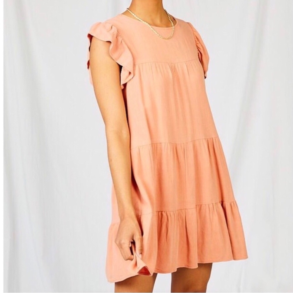Altar'd State Madison Dress in Coral Size S
